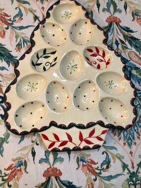 MWW Market Christmas Tree Deviled Egg Tray